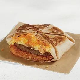 Breakfast Crunchwrap Sausage