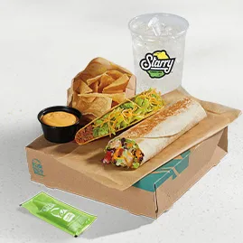 Cantina Chicken Burrito Meal