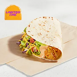 Creamy Chipotle Crispy Chicken Soft Taco