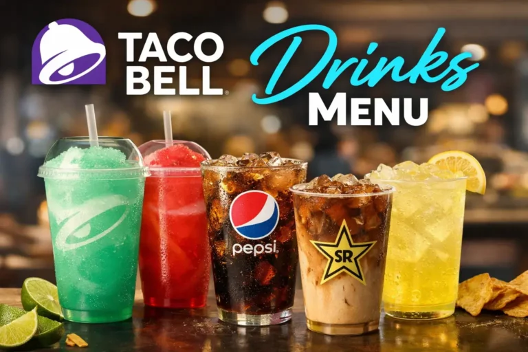 Taco Bell Drinks Menu