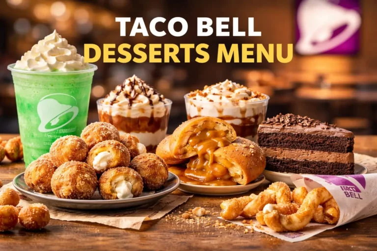 Taco Bell Desserts Menu